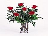 6 Red Roses